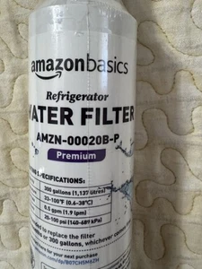 AmazonBasics Refrigerator Water Filter AMZN-00020B-P Premium - Picture 1 of 2