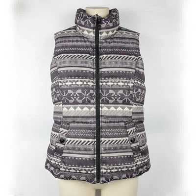 Женский пуховик Tommy Hilfiger Fair Isle на молнии Cottagecore Nordic - Изображение 1 из 4