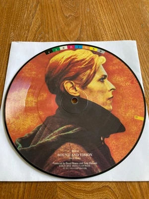 DAVID BOWIE Sound And Vision / A New Career.... 7" UK Picture Disc FASHIONS - Image 1 of 2