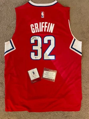 Camiseta deportiva autografiada por Blake Griffin de los LA Clippers - Beckett auténtica Foto 1 de 4