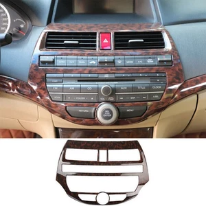 For Accord Crosstour 2008-2013 Wood Grain Central Console AC Switch Panel - Picture 1 of 6