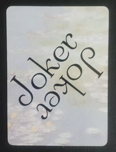 Masterpiece Playing Card Water Lilies Joker (A) - Picture 1 of 2