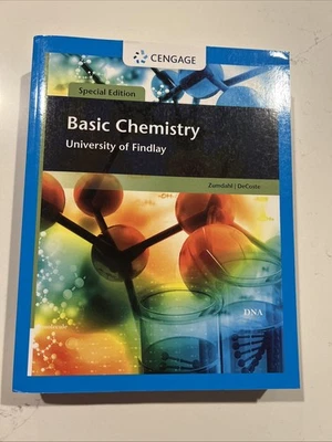 Basic Chemistry Zumdahl DeCoste Special Edition U Of Findlay 2015 - Image 1 of 3