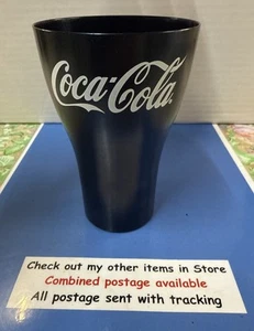 Coca-Cola Coke Metal Anodised Cup Blue McDonalds Collectable - Picture 1 of 4