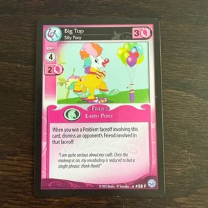 My Little Pony CCG Big Top Silly Pony Karte Alpha 38F Rare Earth Pony - Bild 1 von 2