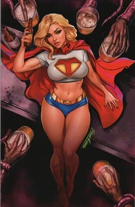 Duty Calls Girls Miroglio Supergirl Super Fun Limited to ONLY 50 Virgin Cover NM - Picture 1 of 2