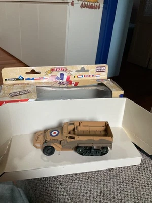 SOLIDO HALF TRACK M3 US MILITARY DESERT TAN SCALE 1:50 DIECAST - Immagine 1 di 2
