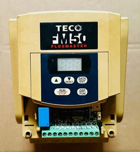 TECO FM50 FLUXMASTER AC variable frequency drive (VFD) - Picture 1 of 8
