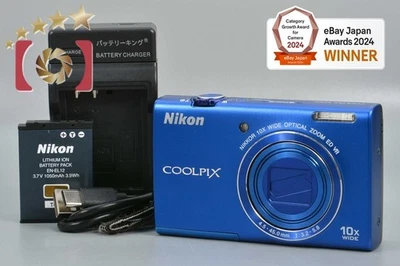 Nikon COOLPIX S6200 Blue 16.0 MP Digital Camera [Good] - Image 1 of 4