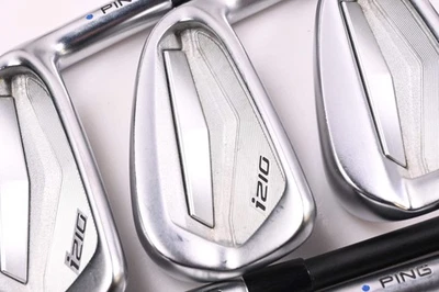 Ping i210 Irons / 5-PW / Blue Dot / Senior Flex Ping Alta CB AWT Shafts - Image 1 of 4