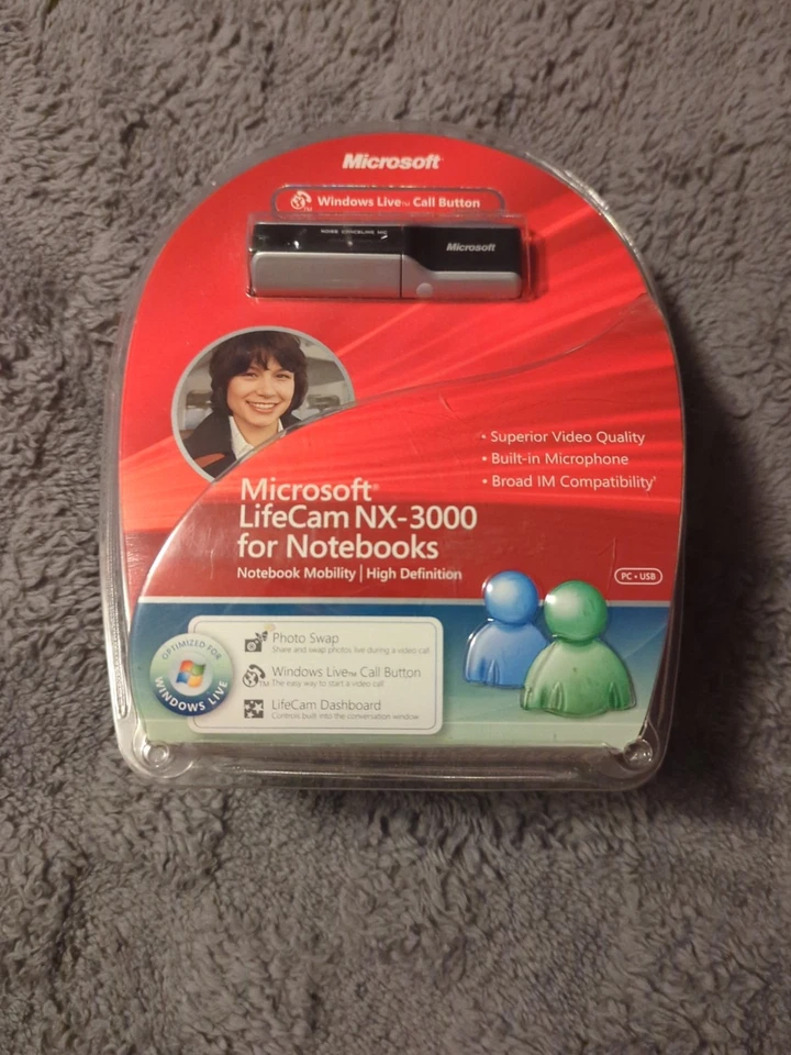 Cámara web Microsoft WTB00001 Foto 1 de 4