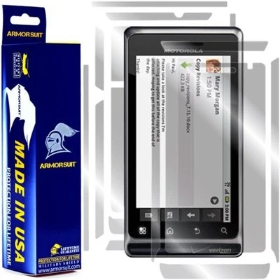 ArmorSuit MilitaryShield Motorola Droid 2 Screen Protector + Full Body Skin USA - Image 1 of 4