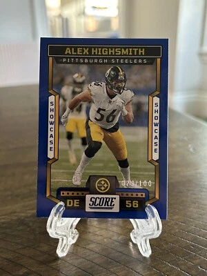 2023 Panini Score ALEX HIGHSMITH Showcase Blue #023/100  - Image 1 of 2