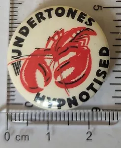 Undertones: Hypnotised Vintage 70s/80s Badge/Button - Foto 1 di 3