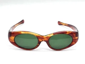 Vintage French Lady’s Hexagon Sunglasses in Faux Tortoiseshell 1970's - Picture 1 of 9