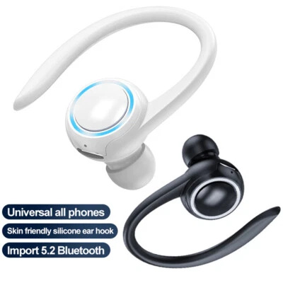 Waterproof Sports Earphones Bluetooth Wireless Earbuds Computer Music Earpieces - Image 1 of 4
