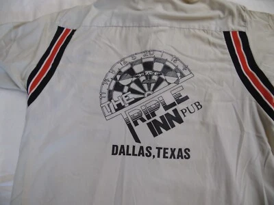 Polo Dart Team The Triple INN Pub Dallas Texas Años 1980-190 De Colección Foto 1 de 4