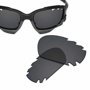 Polarized Replacement Lens for Jawbone Vented/Racing Jacket Sunglasses Black - Picture 1 of 5