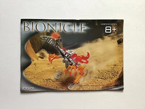 Lego Bionicle Master Builder Set 10023 Year 2002 Rahi Instruction Manual Booklet - Picture 1 of 2