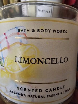 ¡NUEVO! VELA BATH & BODY WORKS (LIMONCELLO) PERFUMADA 3 MECHAS LE DIFÍCIL DE ENCONTRAR 💝 Foto 1 de 3
