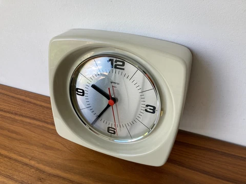 VINTAGE space age GORENJE plastic wall CLOCK Cover