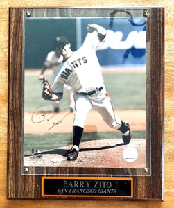 BARRY ZITO Autographed 8x10 Glossy Photo COA San Francisco Giants 2012 Champs - Picture 1 of 5