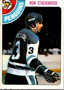 HOCKEY CARD OPC HIGH GRADE 1978 PITTSBURGH PENGUINS RON STACKHOUSE NO1833 - Picture 1 of 2