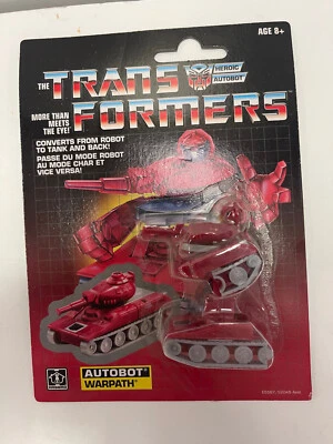 Transformers G1 minibot Autobot Warpath Reissue New Walmart Exclusive Retro - Image 1 of 2