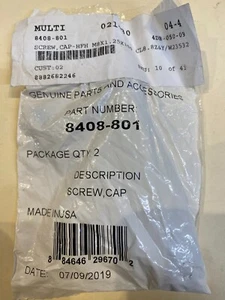 8408-801 ARCTIC CAT Secondary Clutch Bolt 2014 to Present Zr, Xf, M (2pc) - Bild 1 von 2
