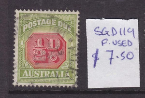 POSTAGE DUES AUSTRALIA: 1/2d SG D119 F.USED - Bild 1 von 1