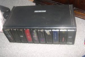 Retro Flipdown VHS Tape Storage Box - Picture 1 of 3