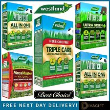 WESTLAND AFTERCUT ALL IN ONE LAWN FEED WEED MOSS MASTER KILLER TRIPLE CARE NEW