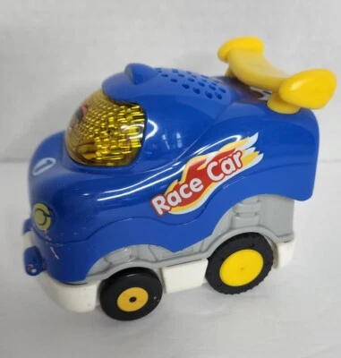 VTech Go! Go! Smart Wheels Press and Race Car Ray's Light-Up Race Car BLUE - Image 1 of 4