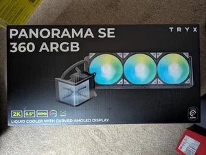 TRYX Panorama 360 ARGB AIO CPU Cooler Black - Bild 1 von 2