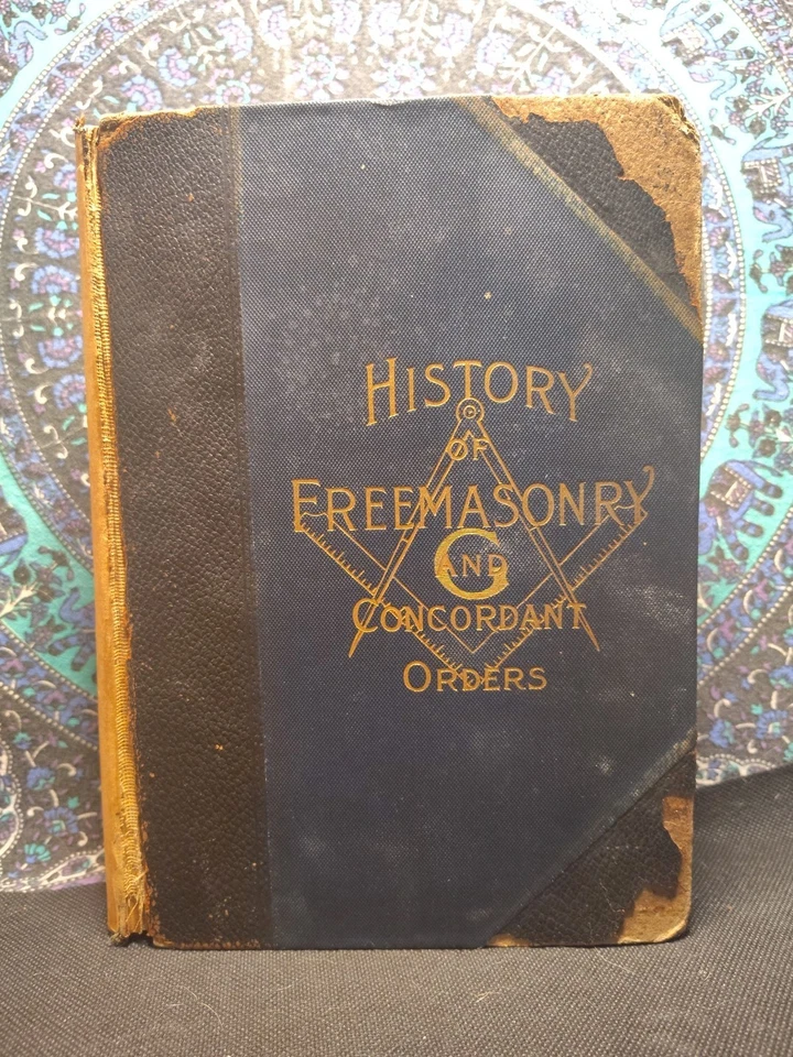 History of Freemasonry and Concordant Orders 1917 Illustrated — 第 1/4 张图片