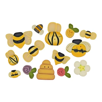 Just Another Button Lover's Club Bee is for Buttons Box JABC Bumblebees Hive HTF - Image 1 of 4
