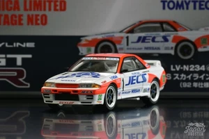 [TOMICA LIMITED VINTAGE NEO LV-N234d 1/64] JECS SKYLINE 1992 #1 R32 GT-R - Picture 1 of 11