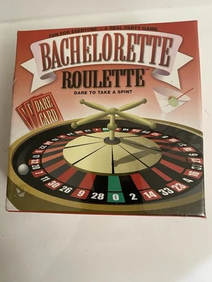 NWT BACHELORETTE ROULETTE VINTAGE GAME LITTLE GENIE 6-12 PLAYERS 17+  - Image 1 of 4