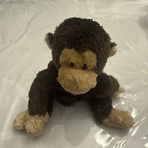 Peluche marrón rizado TY Classic Bungle Monkey Buddy - Imagen 1 de 5