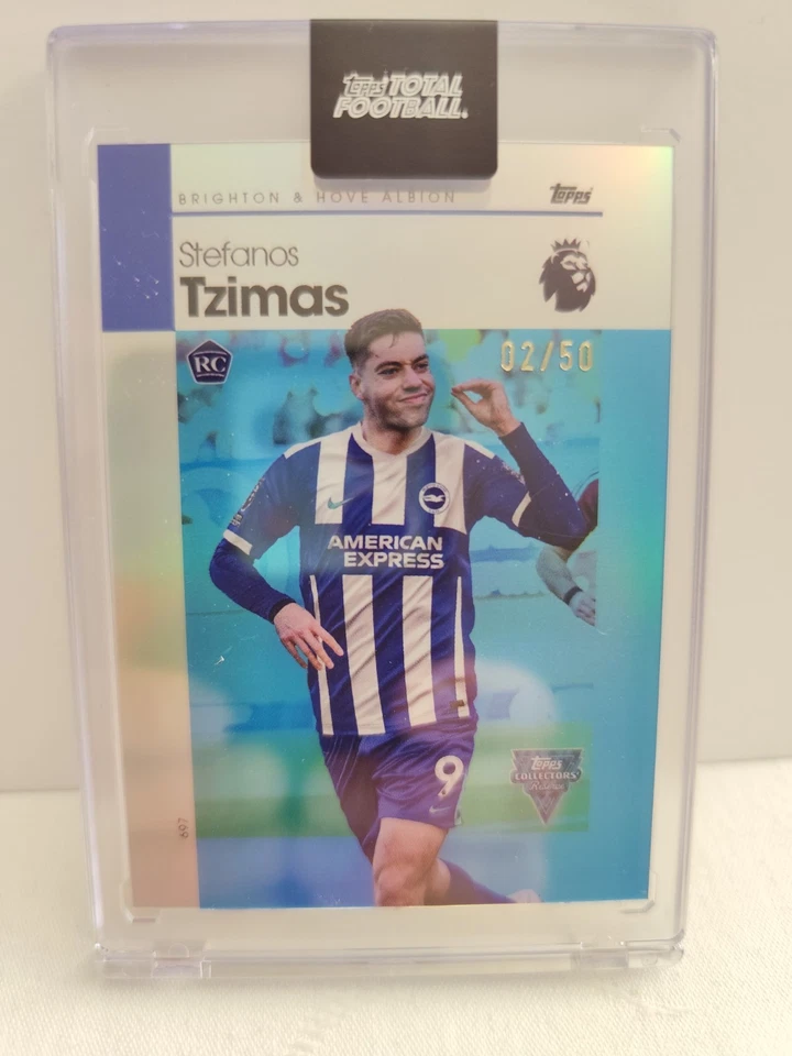 Topps Total Football 25/26 Stefanos Tzimas RC Collectors' Reserve /50 Brighton - Bild 1 von 1