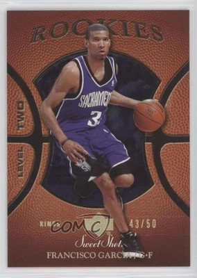 2005 Sweet Shot Level Two Rookies Gold Spectrum /50 Francisco Garcia Rookie RC - Image 1 of 2