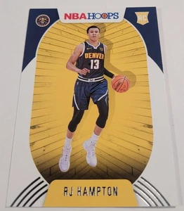 2020-21 Hoops #239 RJ Hampton RC Denver Nuggets - Picture 1 of 2