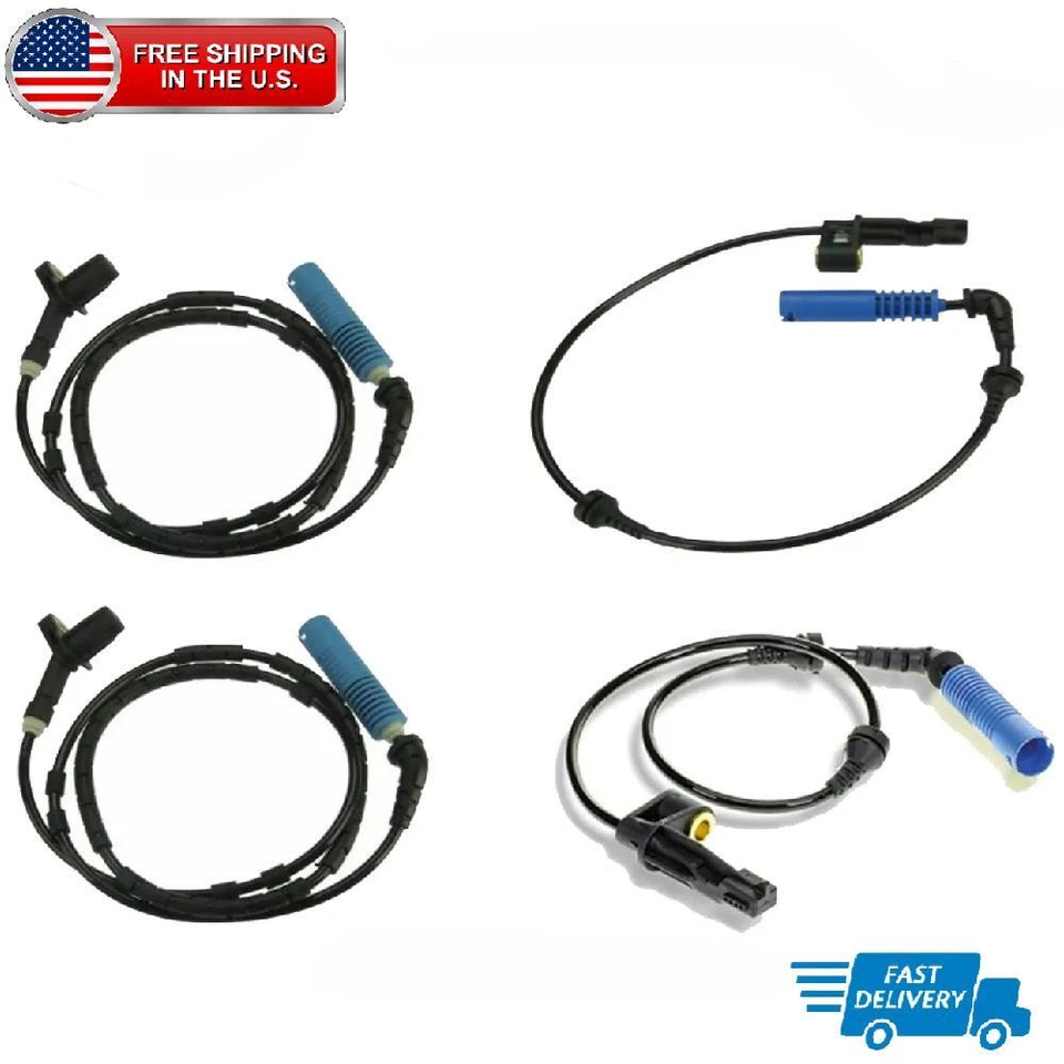 Sensor de velocidad de rueda 4 ABS delantero trasero izquierdo derecho para BMW 325CI 325I 330CI 330I M3 Foto 1 de 4