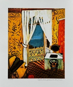 Henri Matisse INTERIOR & VIOLIN CASE Estate Signed Limited Edition Giclee 16x12" - Picture 1 of 8