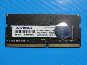 Lenovo T470 Axiom 8GB 1Rx8 PC4-19200S Memory RAM SO-DIMM 8GBS424BS3A17 - Picture 1 of 2