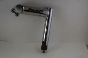 ITALMANUBRI ITM BIANCHI Stem Racing quil 26mm 105mm 22 mm chrome Vintage NOS - Picture 1 of 12