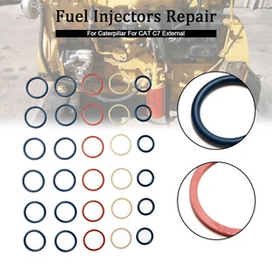 6PCS Fuel Injectors Seal O-Ring Kit Per Caterpillar C7 Per CAT C7 External H7 H7 - Foto 1 di 12
