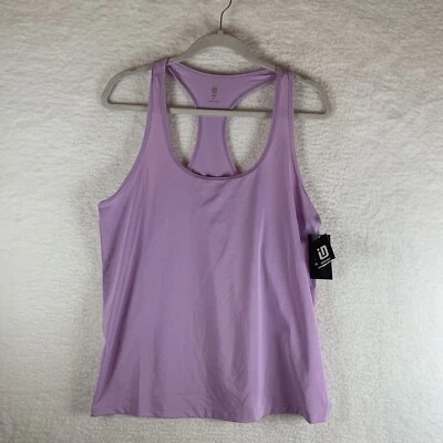 Pullover Ideology Tank para mujer grande pétalo de azafrán elástico cuello redondo 7706 Foto 1 de 4