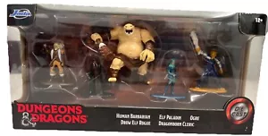 Dungeons & Dragons Die Cast Figures Set 5 Ogre Elf Paladin Rogue New - Picture 1 of 6