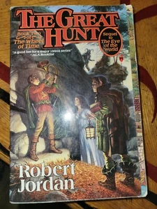 The Great Hunt The Wheel Of Time Robert Jordan  Trade PB 3RD Printing - Picture 1 of 4